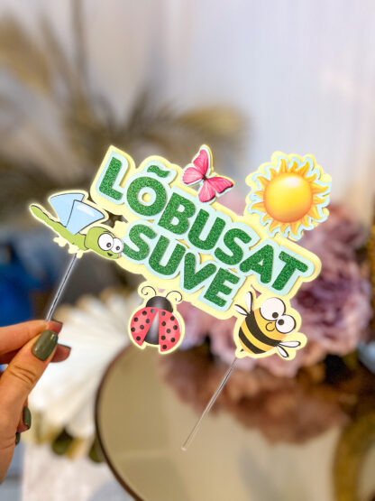 koogitopper lõbusat suve lasteaia lõpetamise topper vaheajaks topper