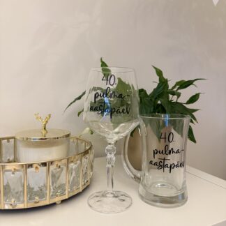 klaaside komplekt mehele ja naisele gin tonic klaasid