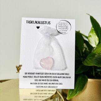 roosa kvarts taskukalli