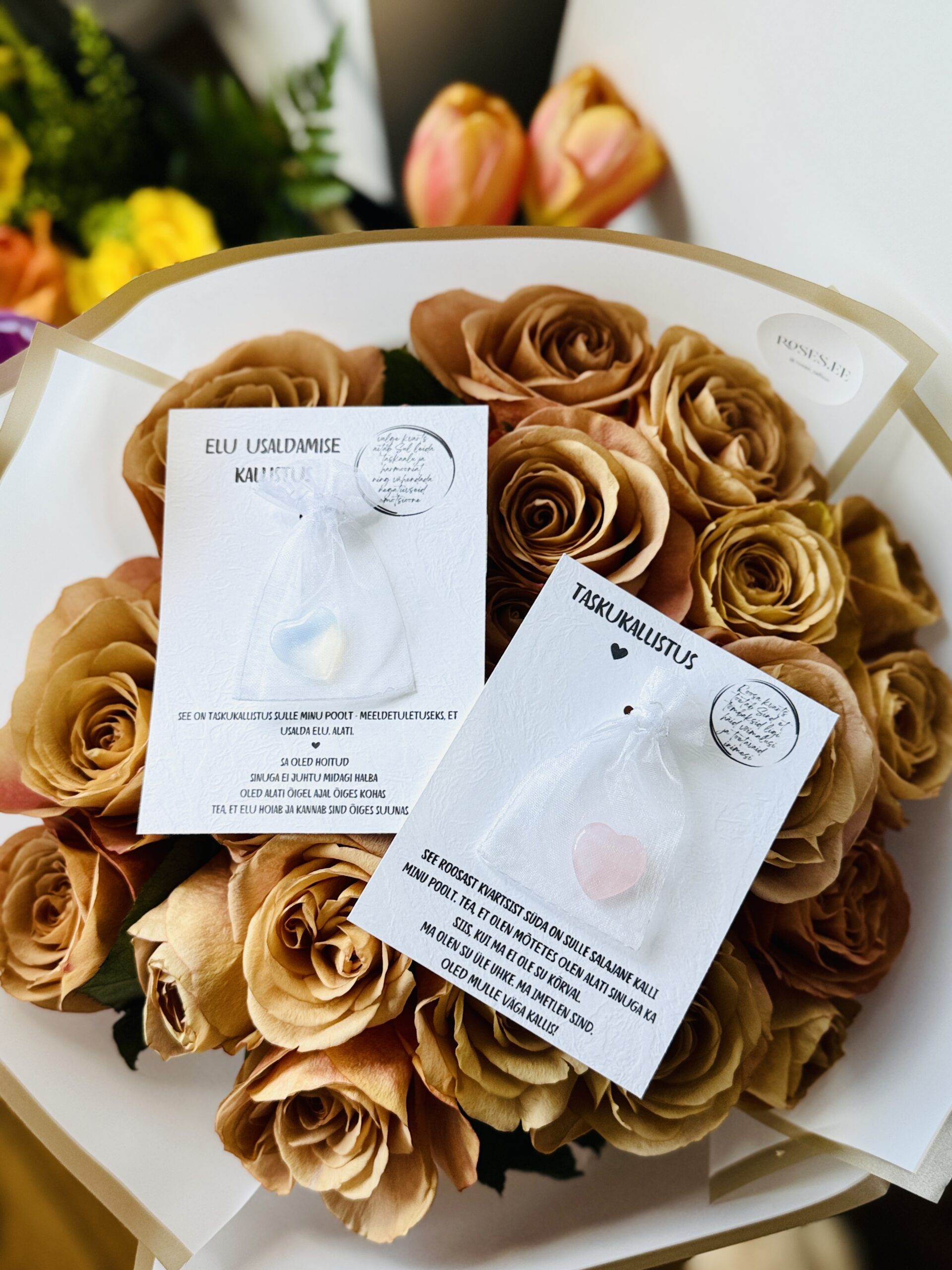 taskukalli roosa kvarts tasku kallid