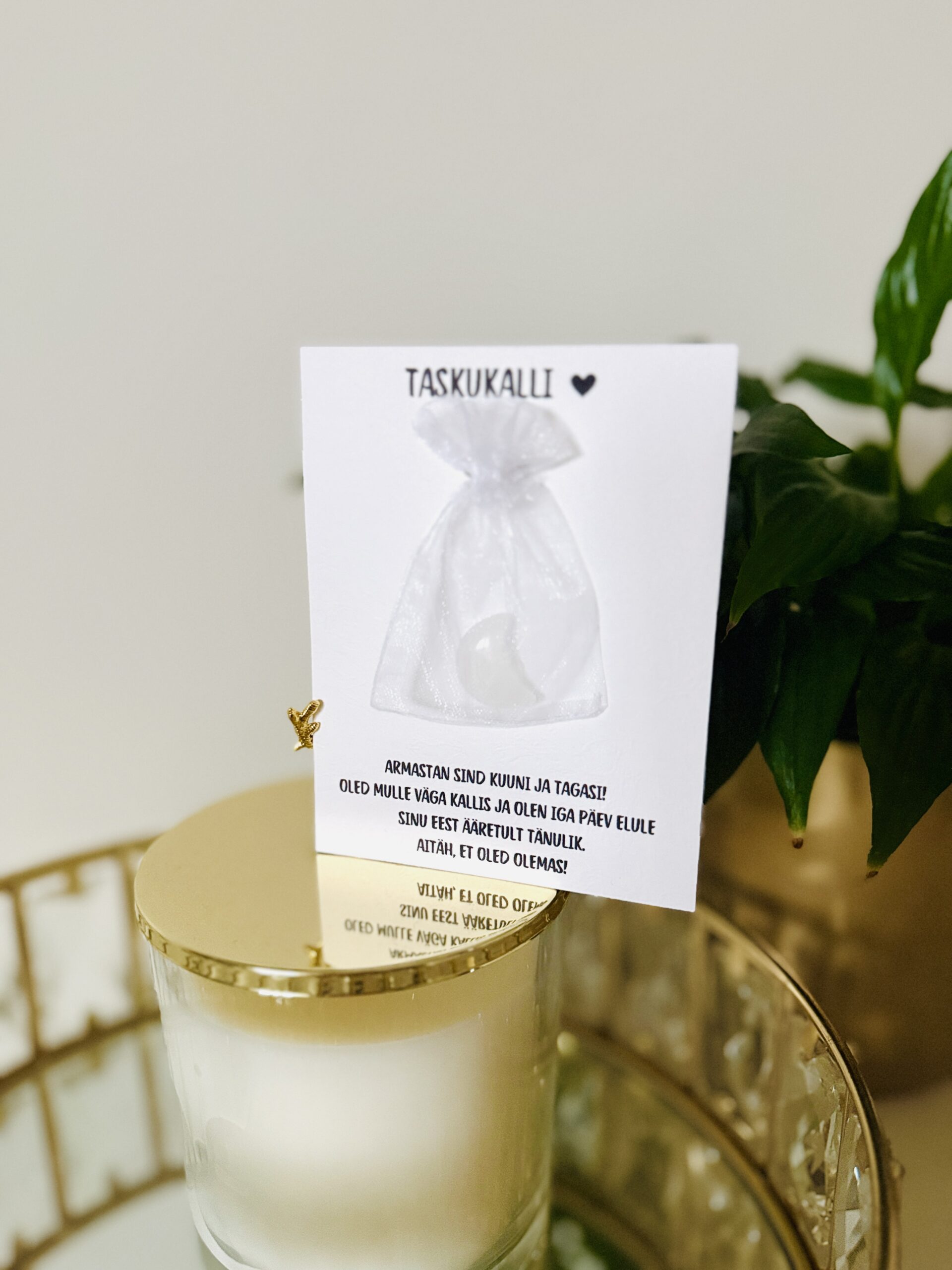 taskukalli armastan sind kuuni ja tagasi