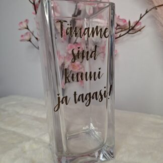 Lillevaas õpetajale Täname sind kuuni ja tagasi! LASTE NIMEDEGA